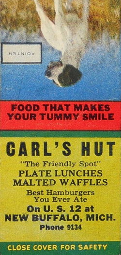 Carls Hut - Matchbook (newer photo)